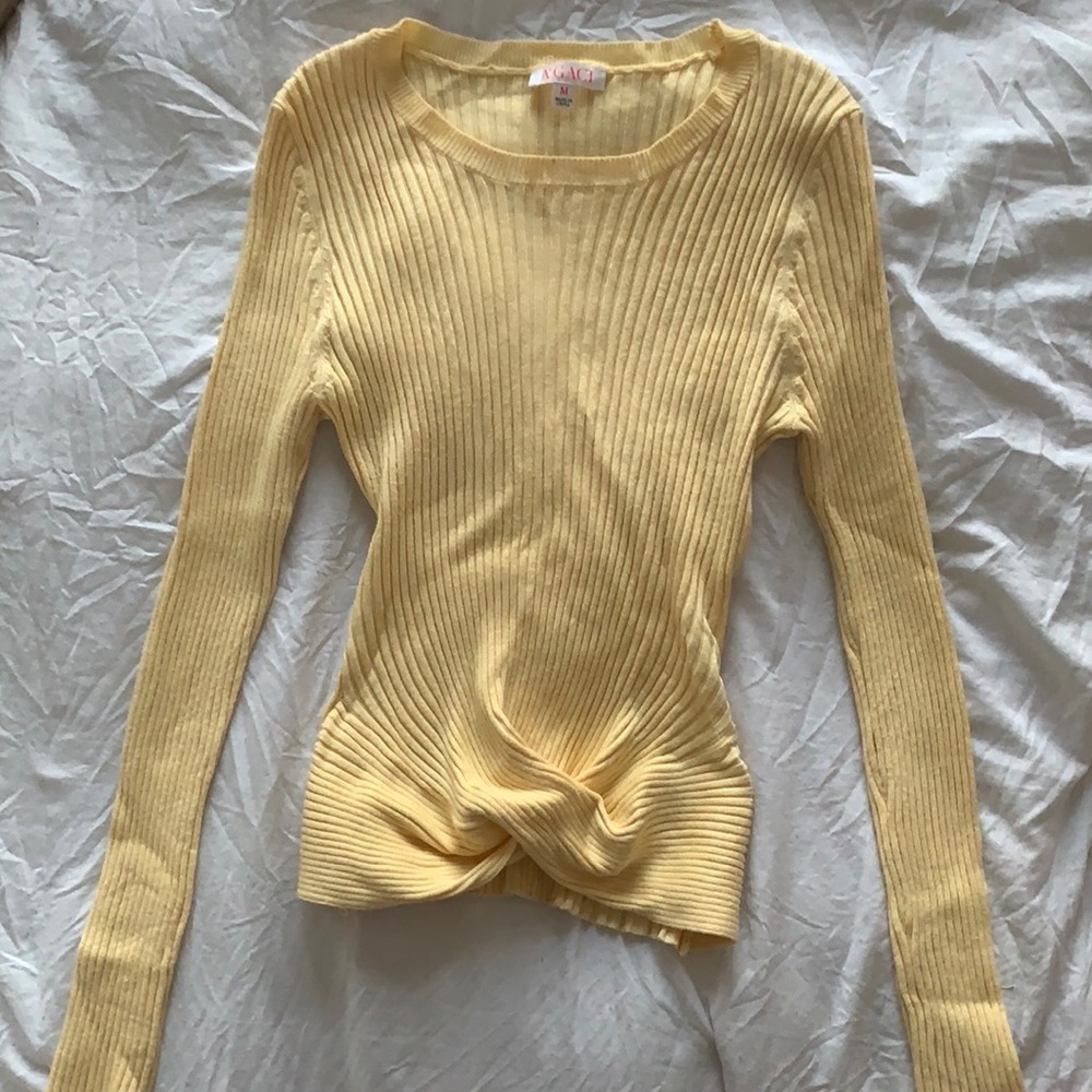 Soft long sleeve sweater